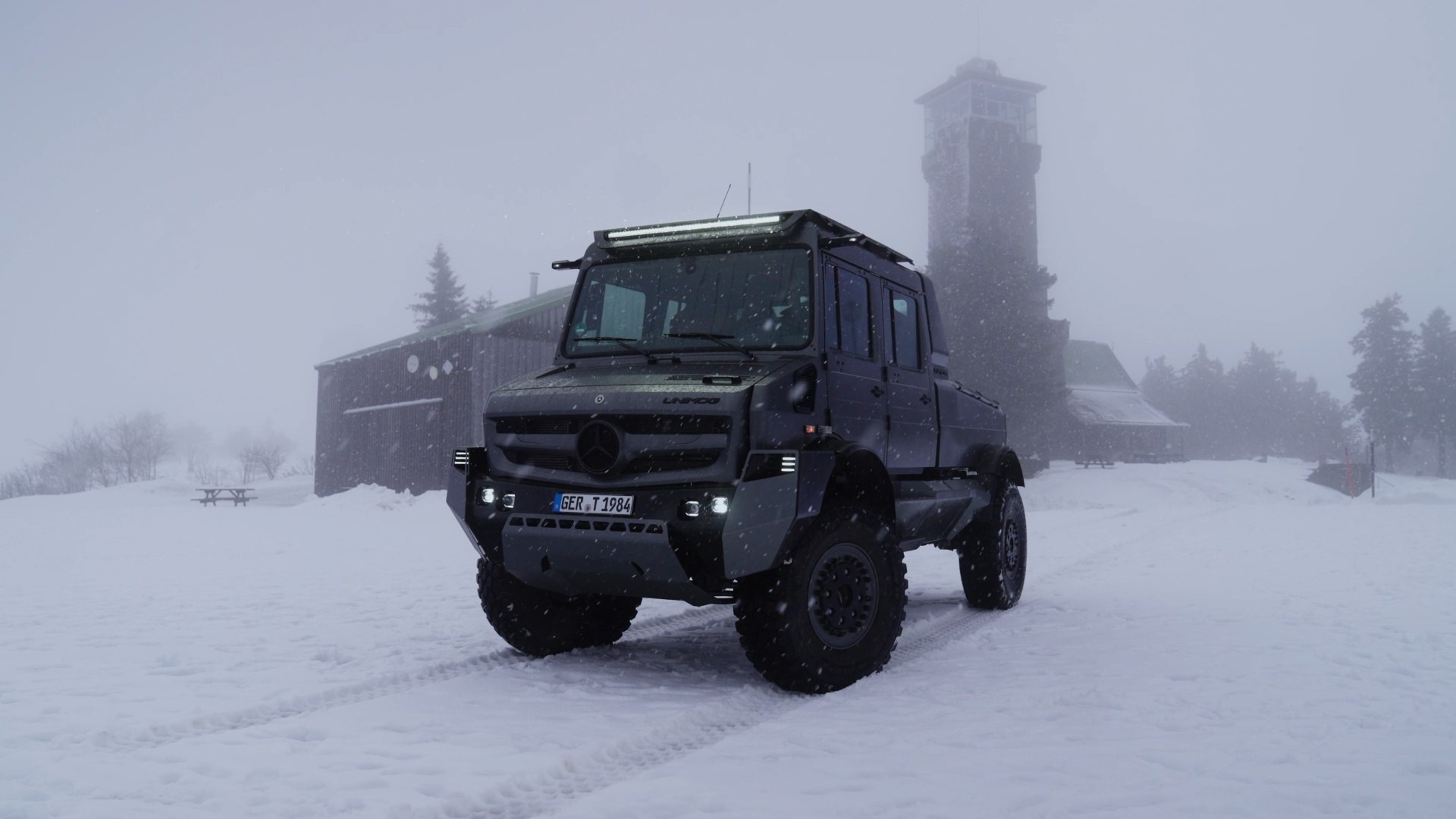 Luxury meets traditional Unimog toughness